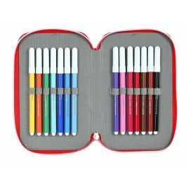 Plumier doble pqño 28 pcs sevilla fc 12,5x19,5x4cm Plumier doble pqño 28 pcs sevilla fc 12,5x19,5x4cm