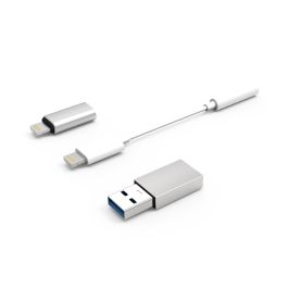 Cable USB CoolBox COO-CKIT-APPL Blanco Cable USB CoolBox COO-CKIT-APPL Blanco