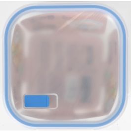 Inde Fiambrera Cuadrada Hermética 18.5 x 18.5 cm Colección Boho (6 Unidades)