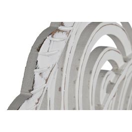 Decoracion Pared Indio DKD Home Decor Blanco 4 x 90 x 90 cm Decoracion Pared Indio DKD Home Decor Blanco 4 x 90 x 90 cm