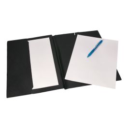 Carpeta Liderpapel Gomas Folio Sencilla Pvc Azul