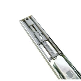 Herrajes ALK Karenpush Guía de Bolas H45 Extracción Total Push para Cajones, 45kg, Largo 300mm, Acero Zincado