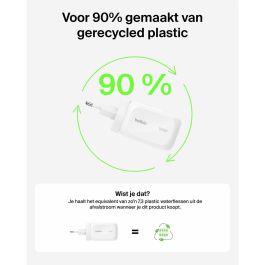 Cable USB Belkin Blanco