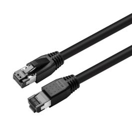 MicroConnect CAT8.1 S/FTP 0,25m Black LSZH Shielded Network Cable, AWG 24 MicroConnect CAT8.1 S/FTP 0,25m Black LSZH Shielded Network Cable, AWG 24