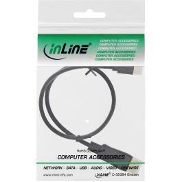 INLINE Mini DisplayPort OUT zu DisplayPort IN Kabel schwarz 1,5m