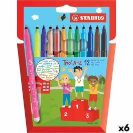 Set de Rotuladores Stabilo Trio AZ Multicolor (6 Unidades) Precio: 20.59000009. SKU: B16H76CYZT