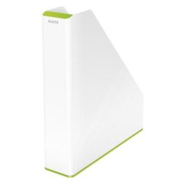 Revistero Plastico Leitz Wow Dual Verde Metalizado/Blanco Precio: 15.79000027. SKU: S8411733