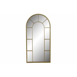 Espejo de pared DKD Home Decor Cristal Dorado Hierro Ventana (60 x 2 x 120 cm)