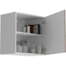 Oslo 244302 Gabinete Superior de Pared con Una Puerta, Mueble Almacenamiento, Acabado Roble Jackson, 60x36x58 cm