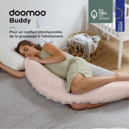 BABYMOOV Cojín premamá Doomoo Buddy, comodidad única desde el embarazo hasta la lactancia, rosa nublado BABYMOOV Cojín premamá Doomoo Buddy, comodidad única desde el embarazo hasta la lactancia, rosa nublado