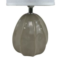 Lámpara de mesa Versa Mery 25 W Beige Cerámica 14 x 27 x 11 cm