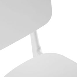 Silla Versa Blanco 39,5 x 80 x 41,5 cm (4 Unidades)