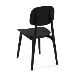 Silla Versa Negro 39,5 x 80 x 41,5 cm (4 Unidades)