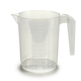 Jarra Medidora de Plástico Transparente Gondol 1,3 Litros 12.7x14.5x18.5 cm (48 Unidades) Precio: 48.89000039. SKU: S3600637
