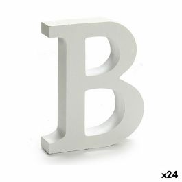 Letra B Madera Blanco (2 x 16 x 14,5 cm) (24 Unidades) Precio: 15.94999978. SKU: S3616336