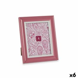 Marco de Fotos Cristal Rosa Plástico (6 Unidades) (2 x 26 x 21 cm) Precio: 15.94999978. SKU: S3618589