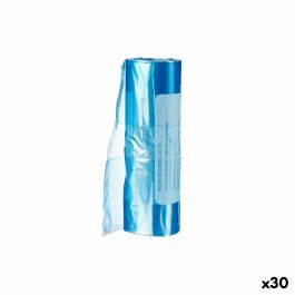 Bolsa para congelador 22 x 35 cm Azul Polietileno 30 unidades