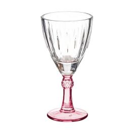Copa de vino Cristal Rosa 6 Unidades (275 ml)