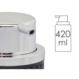 Dispensador de Jabón Antracita Plástico 32 unidades (420 ml)