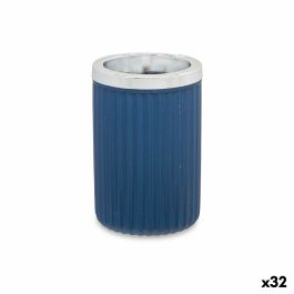 Vaso Portacepillos de Dientes Azul Plástico 32 unidades (7,5 x 11,5 x 7,5 cm) Precio: 48.94999945. SKU: S3619012