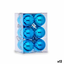 Set de Bolas de Navidad Ø 3 cm Azul Plástico 12 x 6 x 6 cm (12 Unidades) Precio: 15.94999978. SKU: B1ECJPBEGF