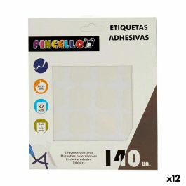 Etiquetas adhesivas Blanco 22 x 49 mm Manzana (12 Unidades)