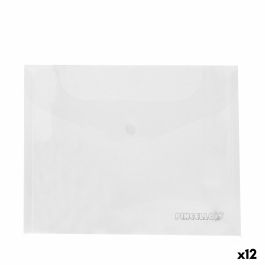 Portadocumentos con Solapa Plástico Transparente A5 (12 Unidades) Portadocumentos con Solapa Plástico Transparente A5 (12 Unidades)