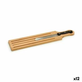 Tabla de Bambú para Cortar Pan Bambú 10,5 x 2,5 x 49,5 cm (12 Unidades)