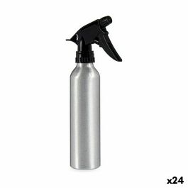 Botella Pulverizadora Negro Plateado Aluminio 300 ml (24 Unidades) Precio: 44.9499996. SKU: B12FMYZ8JL