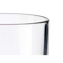 Set de Vasos Transparente Vidrio 260 ml 370 ml (4 Unidades)