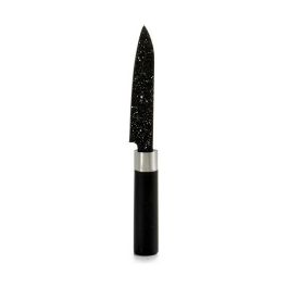 Cuchillo Pelador Mármol 2,5 x 20,5 x 1,7 cm Negro Acero Inoxidable Plástico (12 Unidades)
