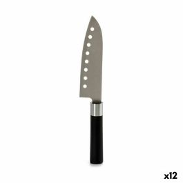 Cuchillo de Cocina Negro Plateado Acero Inoxidable Plástico 5 x 30 x 2,5 cm (12 Unidades) Precio: 17.95000031. SKU: B1FDZ9ZWXJ