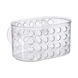 Colgador para la Ducha Berilo CB25262A Transparente PVC Poliestireno 15,8 x 8,5 x 8 cm (12 Unidades)