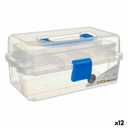 Caja Multiusos Azul Transparente Plástico 27 x 13,5 x 16 cm (12 Unidades) Precio: 75.99000013. SKU: B1JHZ8E744