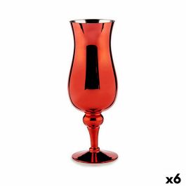 Portavelas Cristal Rojo 13,5 x 35 x 13,5 cm (6 Unidades) Precio: 38.95000043. SKU: B1DTQ4BFWV