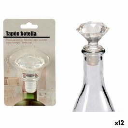 Tapón hermético para botella Transparente 4,5 x 14,5 x 8,5 cm Diamante (12 Unidades) Precio: 13.50000025. SKU: B1AAV2W8KN