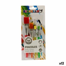 Pinceles Multicolor Set Pelo Hojalata Plástico (12 Unidades) Precio: 34.95000058. SKU: B1HVDK7LFM