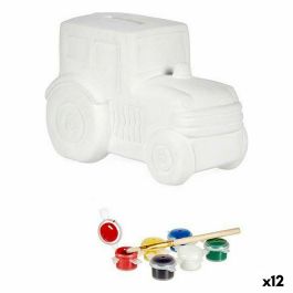 Hucha para Pintar Tractor Cerámica 13 x 9 x 9,4 cm (12 Unidades) Precio: 34.95000058. SKU: B142KDKRJ5