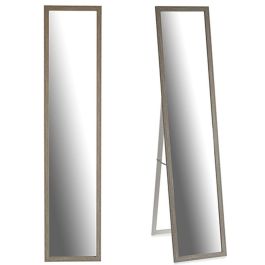 Espejo de pie Gris Madera Cristal 44 x 32,5 x 120 cm (6 Unidades)