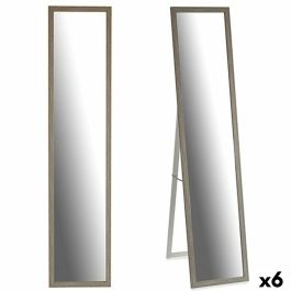 Espejo de pie Gris Madera Cristal 44 x 32,5 x 120 cm (6 Unidades) Precio: 120.95000038. SKU: B1BRNY7CN4
