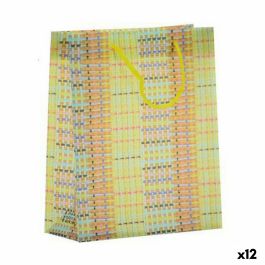Bolsa Rayas Plástico 7,5 x 22 x 18 cm (12 Unidades)