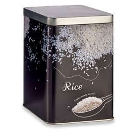 Bote Arroz Negro Metal 1 L (24 Unidades)