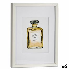 Cuadro CH Nº5 Perfume Vidrio Aglomerado 33 x 3 x 43 cm (6 Unidades) Precio: 68.9942. SKU: B147H2488N