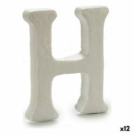Letra H Blanco Poliestireno 1 x 15 x 13,5 cm (12 Unidades)