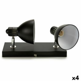 Lámpara de Techo Grundig E14 40 W Negro Metal 15 x 9 x 32 cm (4 Unidades)