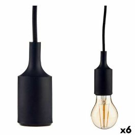 Lámpara de Techo 60 W 220-250 V Negro Plástico (6 Unidades) Precio: 31.95000039. SKU: B1KGQHVYX4