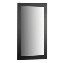 Espejo de pared Negro Madera Vidrio 64,5 x 84,5 x 1,5 cm (2 Unidades)