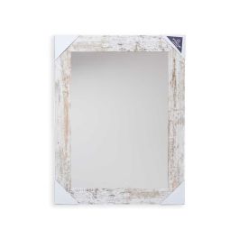 Espejo de pared Harry Blanco Madera Vidrio 64,5 x 84,5 x 1,5 cm (2 Unidades)