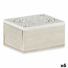 Caja Decorativa 16 x 8 x 11 cm Madera (6 Unidades) Precio: 22.68999986. SKU: B1JN9Q57WX
