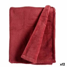 Manta Rosa oscuro 125 x 0,5 x 150 cm (12 Unidades)